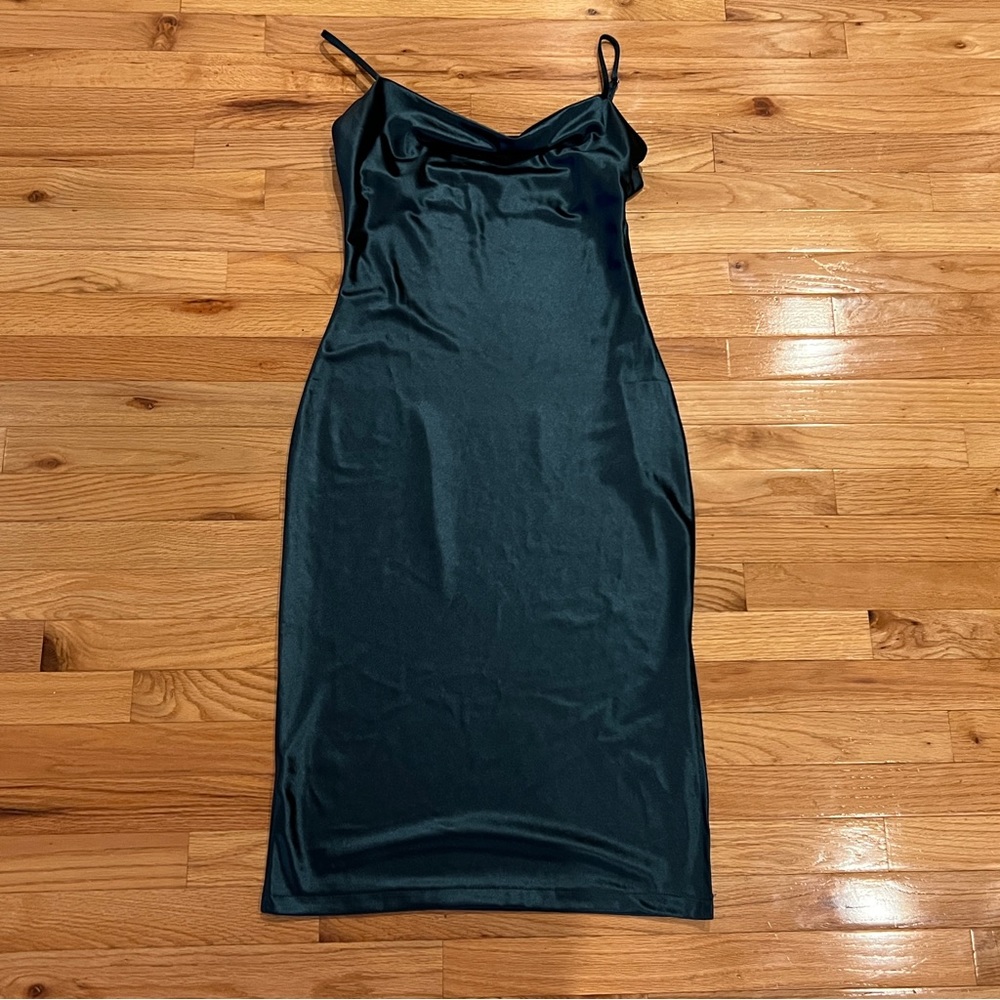Semi Formal MIDI Teal Dress Size 4-6 Wedding Guest Bridesmaid